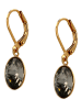 Otazu Vergold. Ohrringe mit Swarovski Kristallen