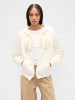 GAP Sweatjacke in Creme