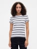 GAP Koszulka w kolorze biało-czarnym