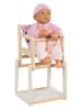 Goki 2in1-Puppenhochstuhl mit Tisch - ab 3 Jahren