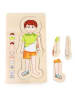 Legler 28tlg. Puzzle "Anatomie Junge" - ab 4 Jahren