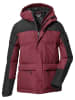 Killtec Winterjas rood/zwart
