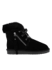 Gooce Leder-Winterboots "Agarita" in Schwarz