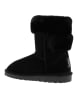 Gooce Leder-Winterstiefel "Beverly" in Schwarz