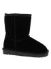 Gooce Leder-Winterstiefel "Skiddaw Youth" in Schwarz