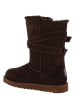 Gooce Leder-Winterstiefel "Huntspill Waterproof" in Dunkelbraun