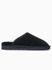 Gooce Pantoffels van schapenvacht "Emerald" zwart