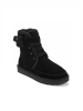 Gooce Leder-Winterboots "Dayana" in Schwarz