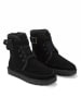 Gooce Leren winterboots "Dayana" zwart