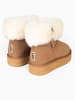 Gooce Leren winterboots "Whitney" lichtbruin