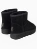 Gooce Leder-Winterboots "Thimble" in Schwarz