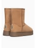 Gooce Leder-Winterstiefel "Fairfield" in Beige