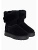 Gooce Leder-Winterboots "Beverly" in Schwarz