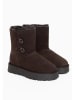 Gooce Leder-Winterboots "Hubbard" in Braun