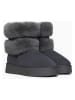 Gooce Leder-Winterstiefel "Mara" in Anthrazit