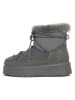 Gooce Leder-Winterboots "Warm" in Anthrazit