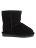 NICEBAY Leder-Winterboots "Luna" in Schwarz