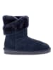 NICEBAY Leder-Winterboots "Bevis" in Dunkelblau