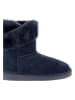 NICEBAY Leren winterboots "Bevis" donkerblauw