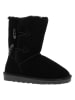 NICEBAY Leder-Winterboots "Branch" in Schwarz