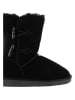 NICEBAY Leren winterboots "Branch" zwart