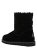 NICEBAY Leren winterboots "Blackbird" zwart