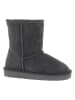 NICEBAY Leder-Winterboots "Gauze" in Grau