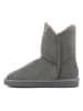 NICEBAY Leren winterboots "Manitoba" grijs