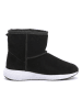 NICEBAY Skórzane botki zimowe "Boop" w kolorze czarnym