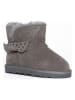 NICEBAY Leder-Winterboots "Esmee" in Grau