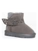 NICEBAY Leren winterboots "Chiara" grijs