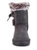 ISLAND BOOT Leder-Winterboots "Blissa" in Grau
