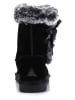 ISLAND BOOT Leder-Winterboots "Blissa" in Schwarz