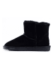 NICEBAY Leder-Winterboots "Bettina" in Schwarz