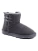 NICEBAY Leren winterboots "Brahms" grijs