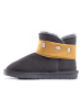 NICEBAY Leder-Winterboots "Waldeck" in Grau