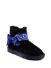 NICEBAY Leren winterboots "Waldeck" zwart