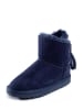 NICEBAY Leder-Boots "Romain" in Dunkelblau