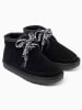 NICEBAY Leder-Winterboots "Clement" in Schwarz