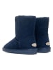 NICEBAY Leder-Winterboots "Medway" in Dunkelblau