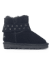 NICEBAY Leren winterboots "Chiara" zwart