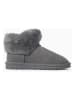 NICEBAY Leren winterboots "Freya" grijs