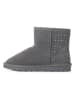 NICEBAY Leren winterboots "Suki" grijs