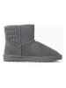 NICEBAY Leder-Winterboots "Suki" in Grau