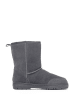 NICEBAY Leder-Boots "Brook" in Grau