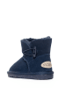 NICEBAY Leren boots "Branch" donkerblauw