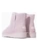 NICEBAY Leren winterboots "Wilma" lichtroze