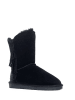 NICEBAY Leren winterboots "Honelly" zwart