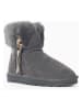 NICEBAY Leder-Winterboots "Litha" in Grau