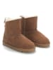 NICEBAY Leder-Winterboots "Lotzone" in Hellbraun